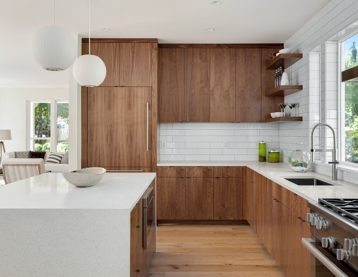 Remodel Your Kitchen Space With Brown Kitchen Cabinets Now