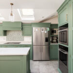 Green Kitchen Cabinets