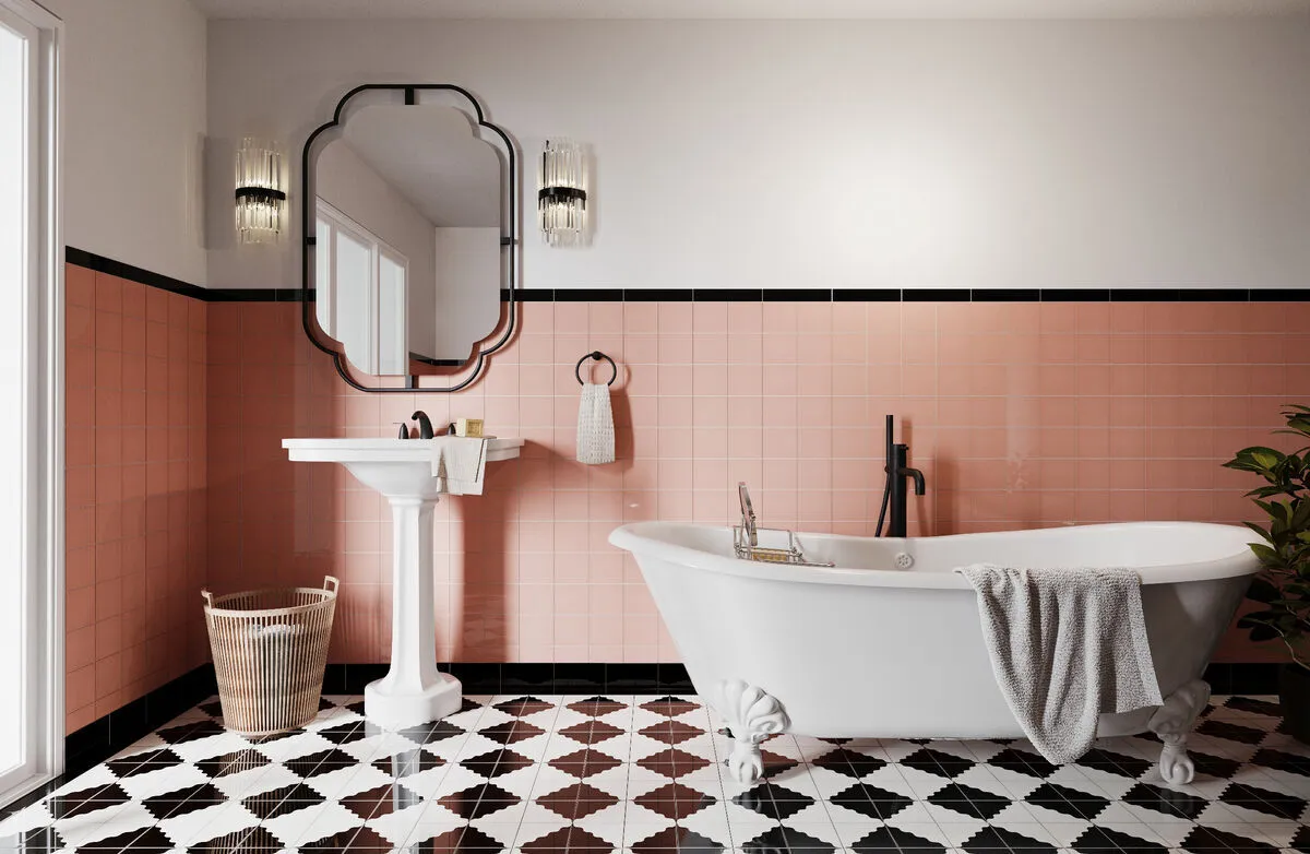 Classic Chic: Designing a Stunning Black and White Bathroom Floor for Modern Spaces