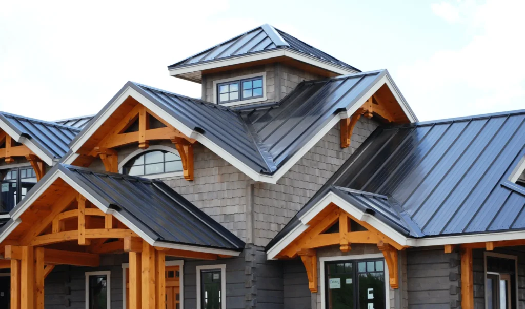 High-quality metal roofing for homes