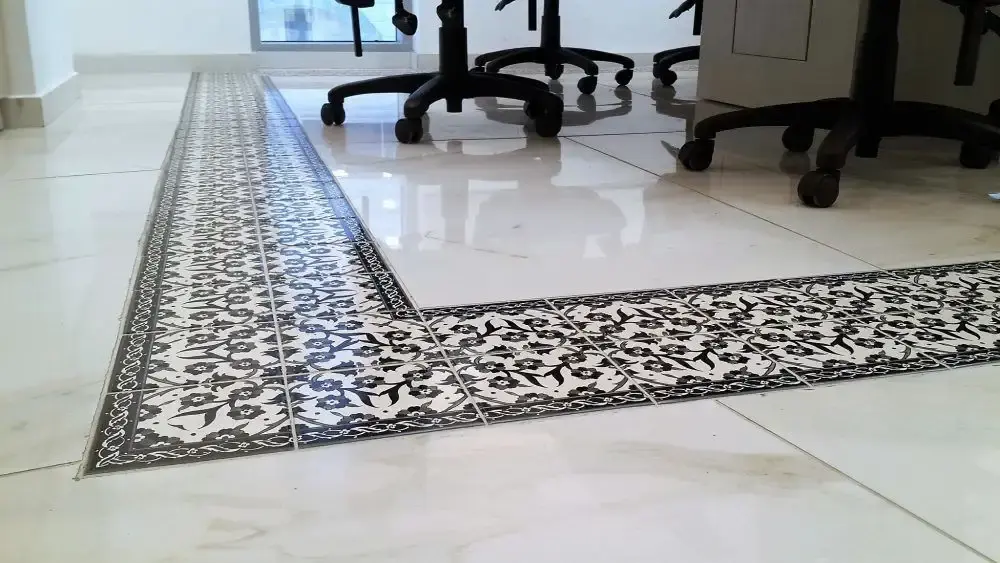 black and white tile flooring ideas