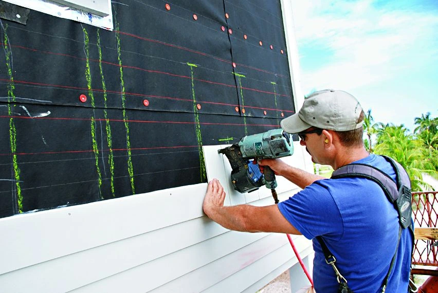 fiber cement siding installation