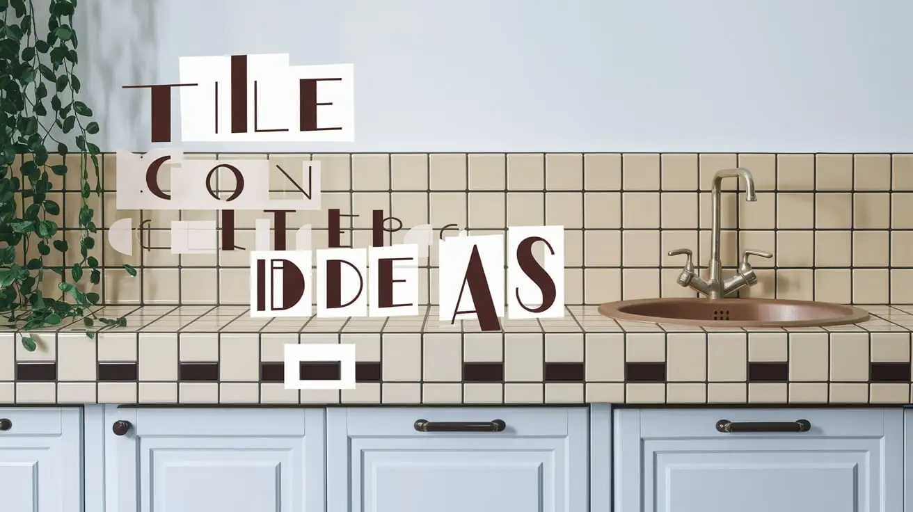 15 Inspiring Tile Countertop Ideas for Your Kitchen Remodel