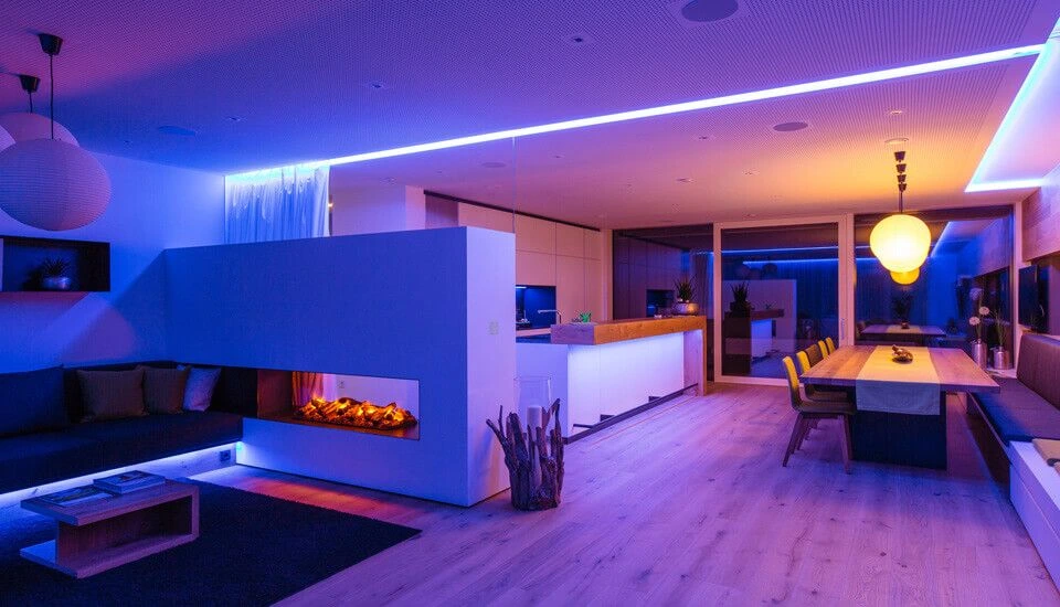 Ambient Lighting in Different Rooms