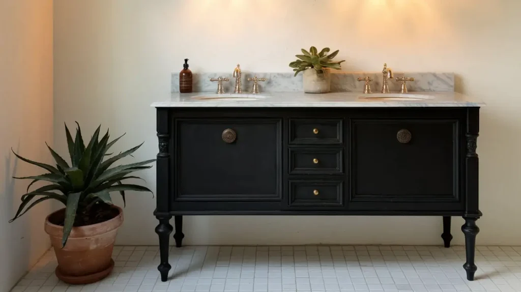 Appeal of Black Bathroom Vanities