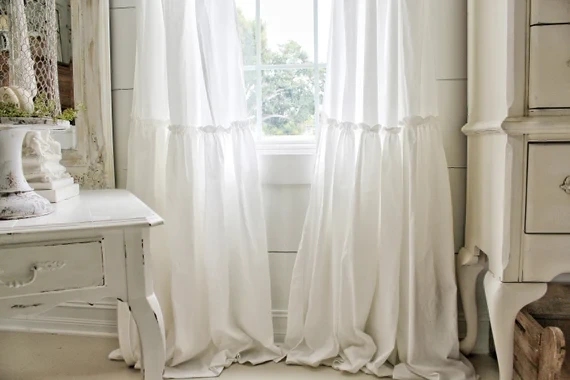 Fabric Choices for Farmhouse Curtains