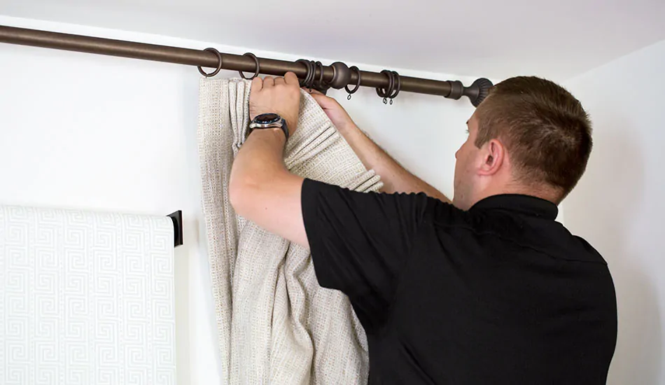 Installing Rod Pocket Curtains