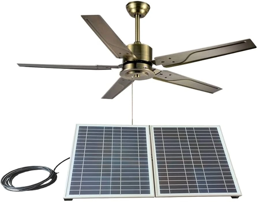 Varieties of Solar-Powered Fans