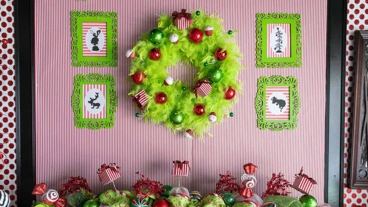 Grinch Christmas Door