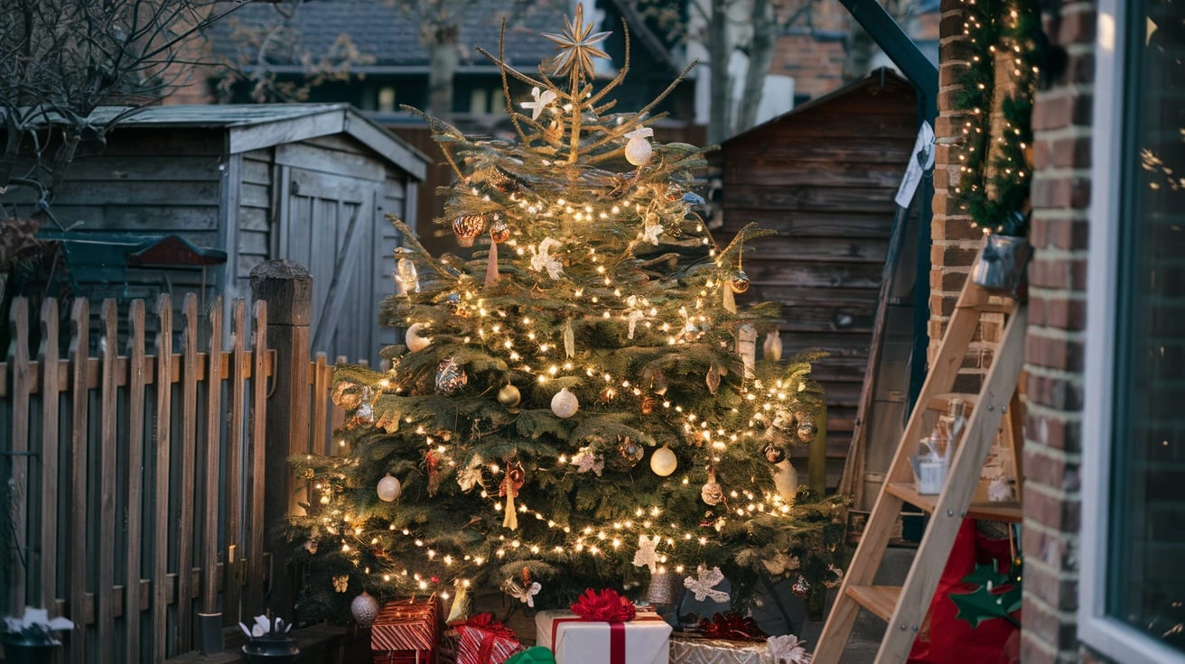 Transform Your Yard with Stunning Outdoor Christmas Tree Decor