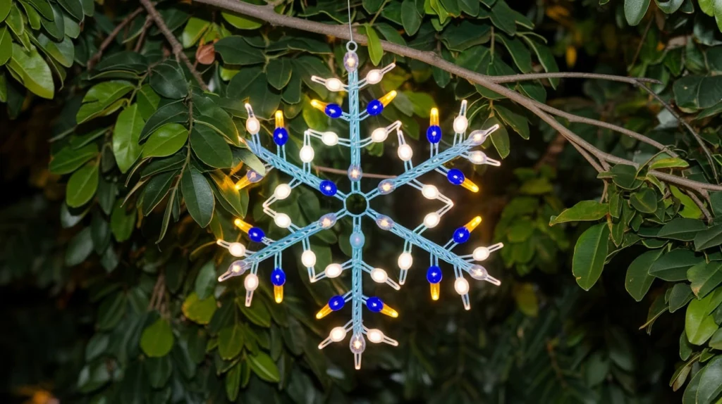 Snowflake Christmas Lights