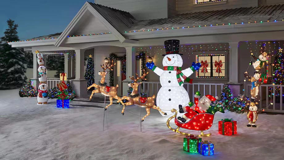 Illuminate Your Holidays with Solar Outdoor Christmas Decorations