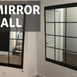 diy mirror wall