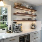 Floating Shelves Kitchen