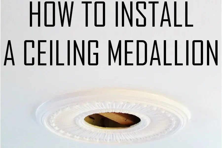 Install a Ceiling Medallion