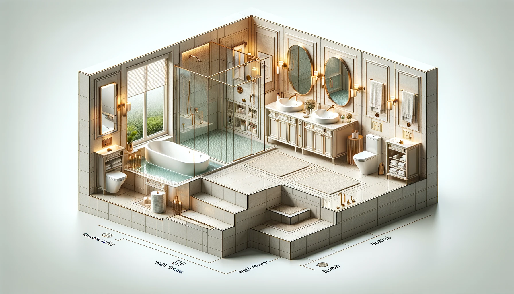 Master Bathroom Layout