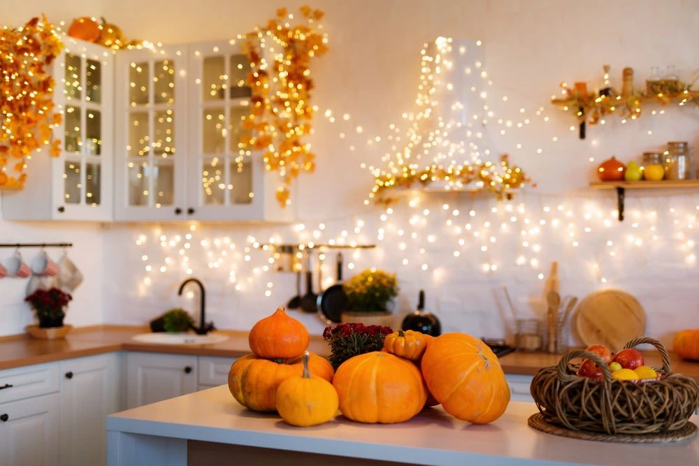 Pumpkin kitchen decor