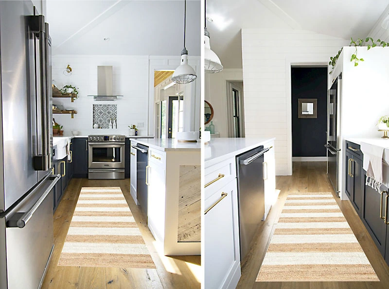 jute kitchen runners