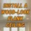 How to Install a Stunning Wood Plank Ceiling