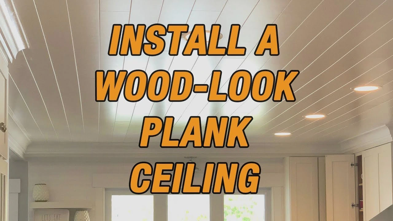 Wood Plank Ceiling