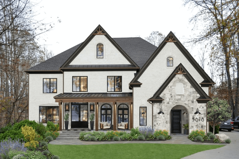 Modern Design Enhances Tudor Style Homes