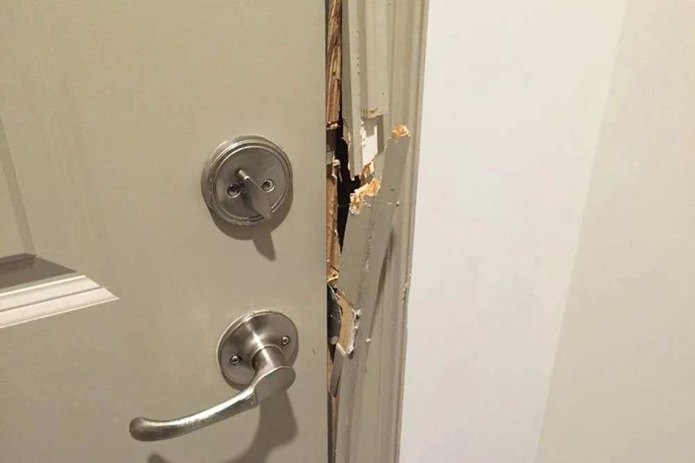 How to Fix a Kicked In Door Jamb How to Fix a Kicked-In Door Jamb
