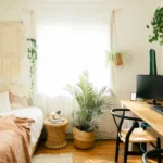 decorating a home office guest room