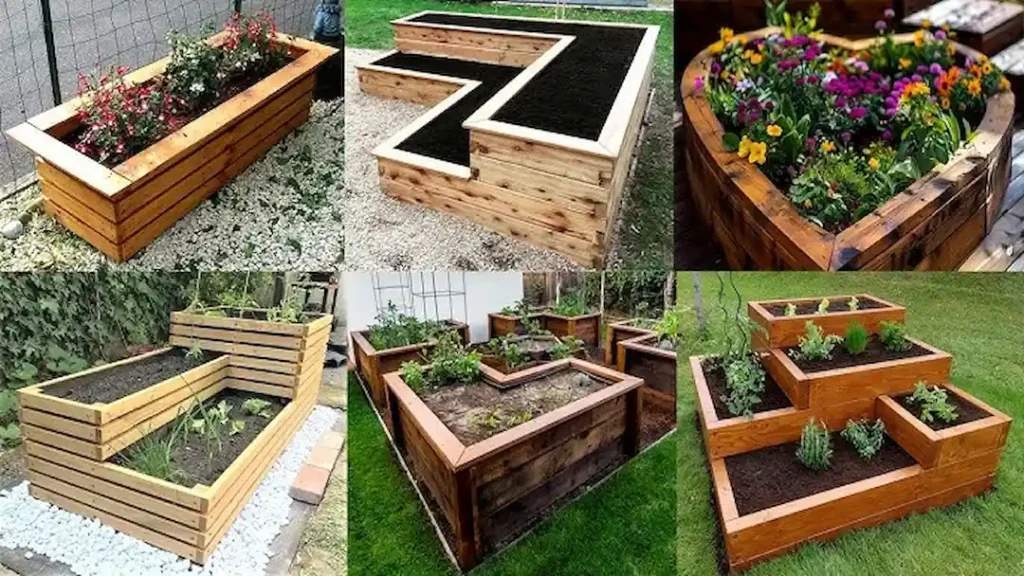 Wooden Raised Garden Bed